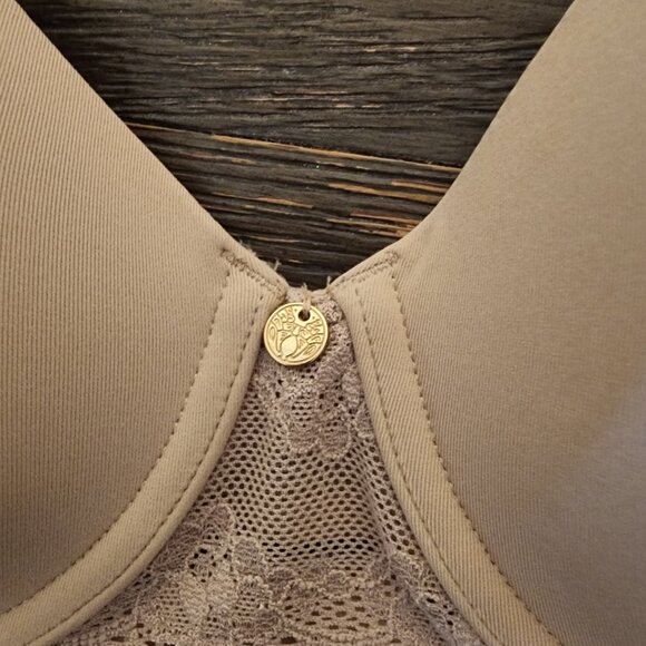 Natori Bliss Perfection Contour Underwire Bra Tan 36B - Picture 3 of 13